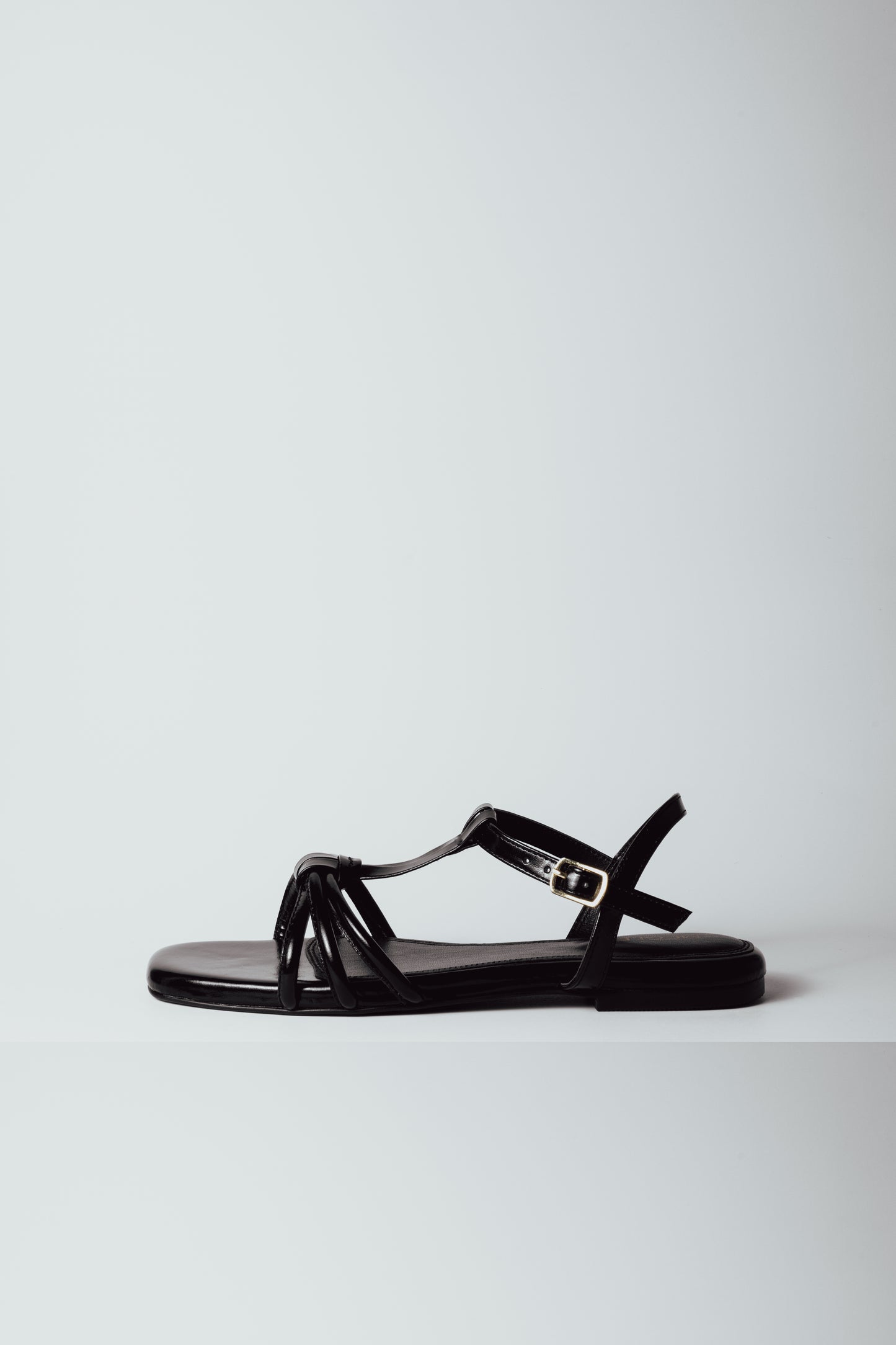 Luna Loop Black Vegan Sandals
