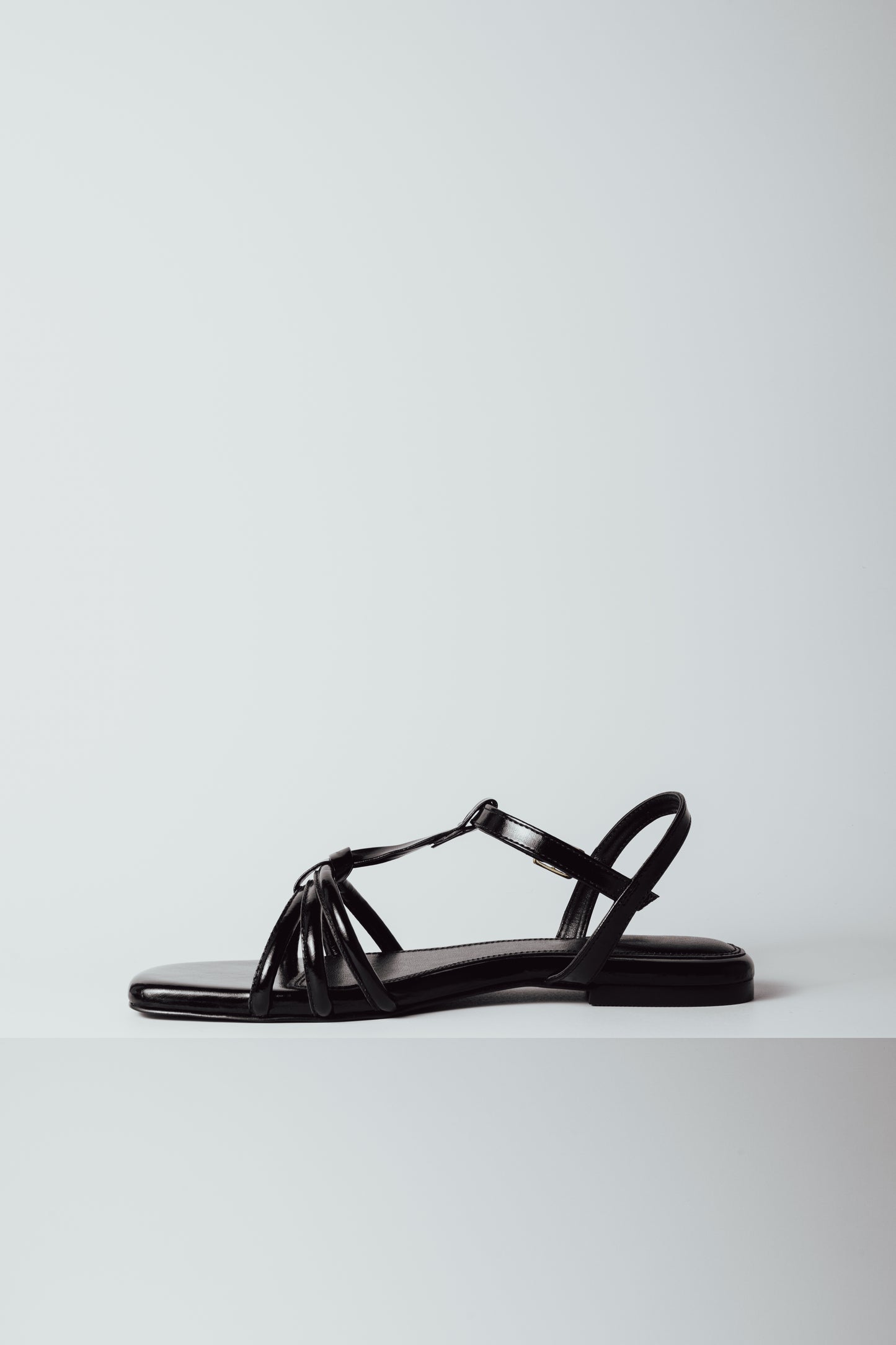 Luna Loop Black Vegan Sandals