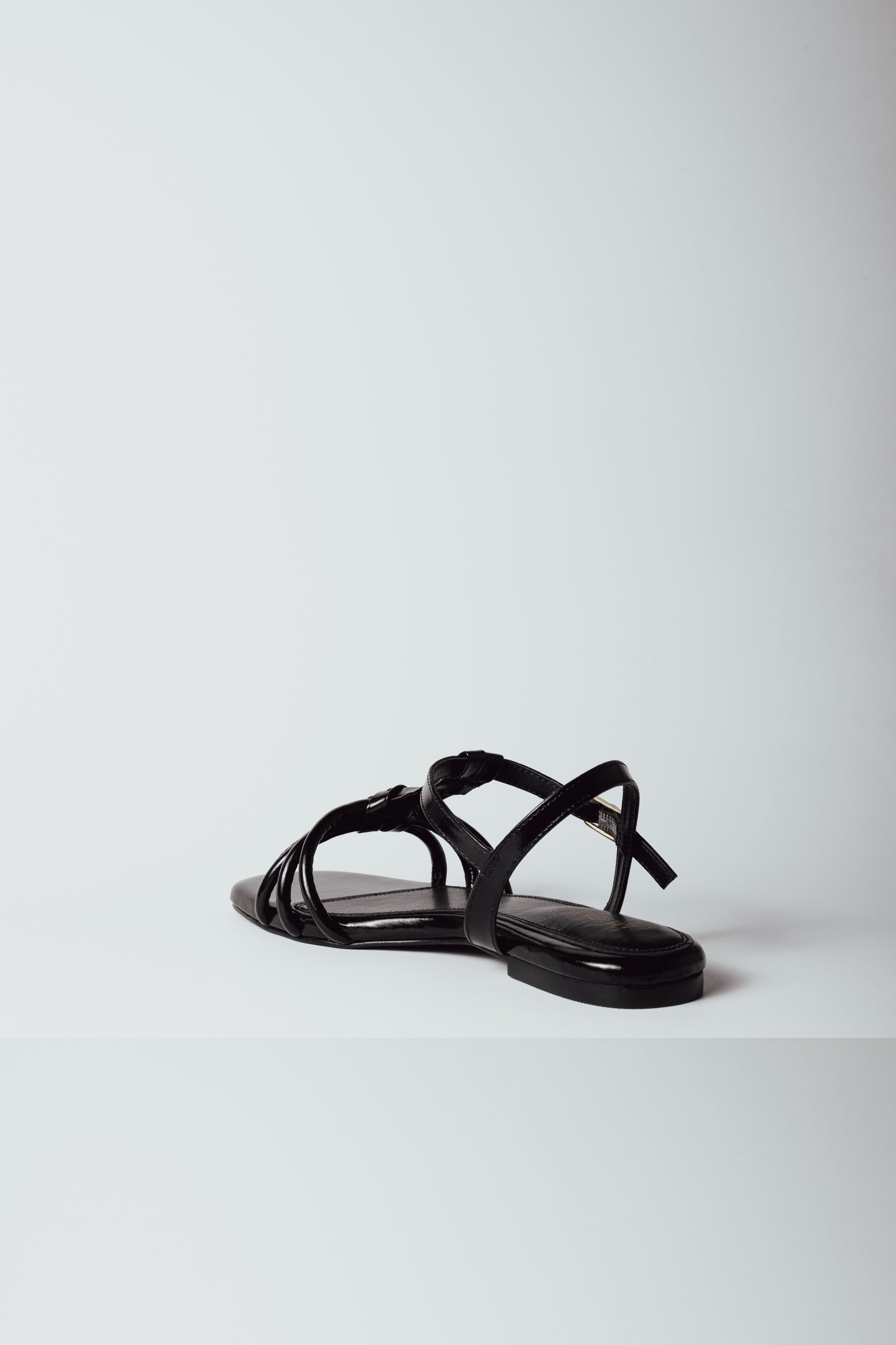 Luna Loop Black Vegan Sandals