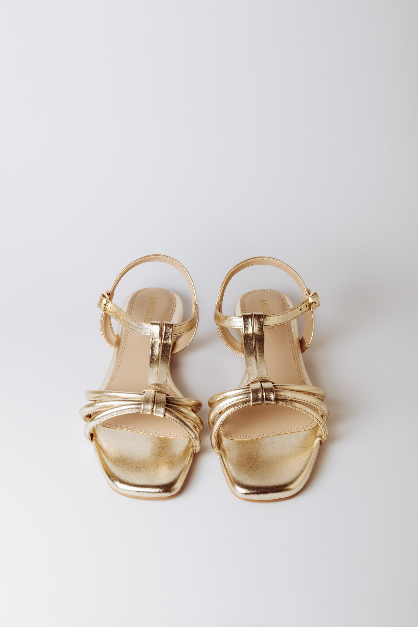 Luna Loop Gold Vegan Sandals