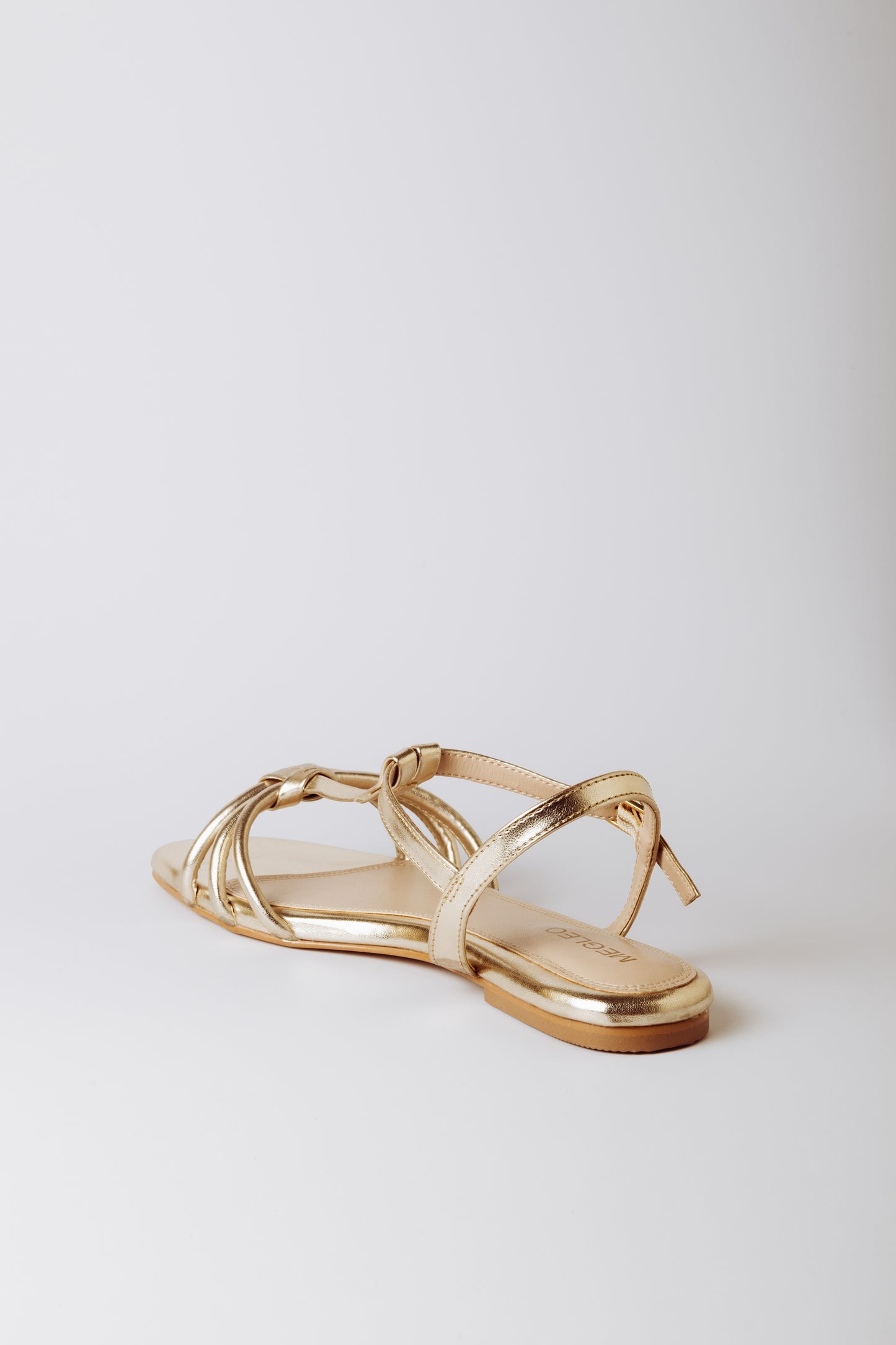 Luna Loop Gold Vegan Sandals